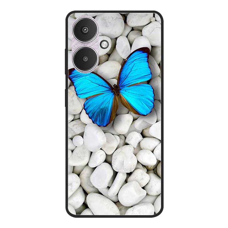 Case For Redmi 13C 5G Case Cool Silicone Protective Cover for Xiaomi Redmi 13C 5G Bumper Redmi13C 13 C 5G Fundas Black Coque