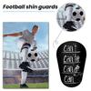 Футбольная накладка на голень, высокопрочная, ударопрочная, противоскользящая, футбольная накладка на голень, защитная утолщенная защита для ног, надежный спортивный инвентарь