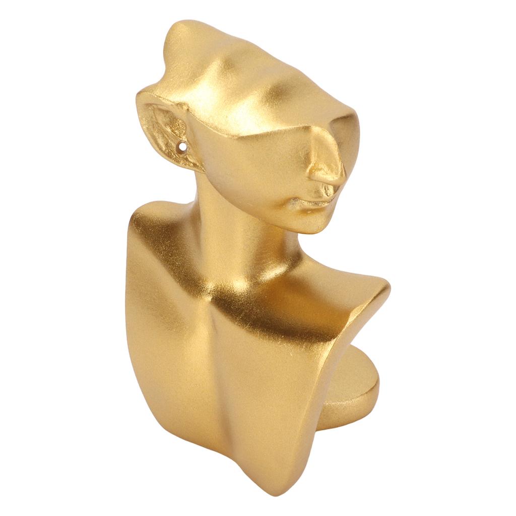 Portrait Model Jewelry Display Stand Multipurpose Small Resin Jewelry Necklace Stand for Jewelry