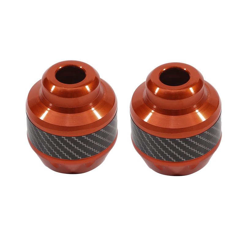 2Pcs Universal Motorcycle Wheel Protection Crash Pad Motorbike Crash Protectors Alloy Motocross Falling Front Fork Slider Cups