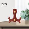 Wooden Plate Stand Easel Holder Display Stand for Picture Frame Art Decorative Handmade Wood Multifunctional Tea Cake Holder Home Office Decor Stable