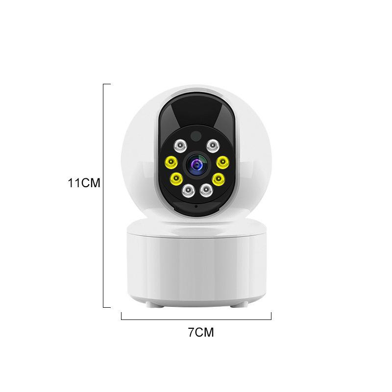 V380 Wireless Pan-Tilt Camera with Dual Light Night Vision and Full-Color Smart Monitor