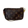 [Б/У] Мини Сумка на Двойной Цепи Classic Monogram Покрытие из Канвы Кожаная Ручная Плечевая Сумка-Кроссбоди Мини - Очень Хорошее Состояние #19GP5H5