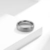 4/6/8mm Rings for Men Sand Surface Tungsten Steel Women Wedding Rings Simple Boy Girl Couple Rings Propose Marriage Gift