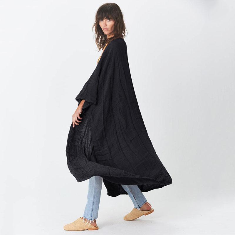 Kimono Cardigan Women Solid Lace Plus Size Casual Pareo for The Beach Outfits Summer Cover Ups for Swimwear