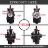 PWK Slide Valve Carburetor for 24-34mm ATV/UTV Racing