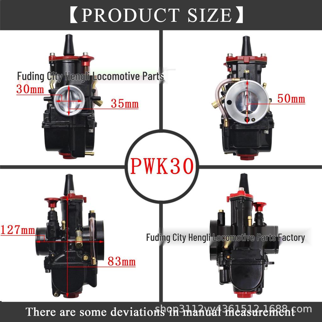 PWK Slide Valve Carburetor for 24-34mm ATV/UTV Racing