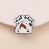 AVR NAUR Raccoon Enamel Pin Badges on Backpack Funny Quotes Brooches Men Lapel Pins Cartoon Jewelry  Accesso Cosplayries Toy Gift KTJ