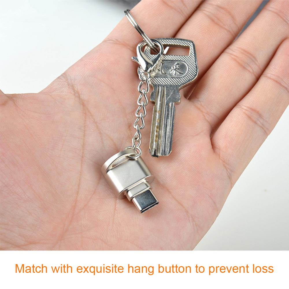 USB / Type C Кардридер для карт памяти Micro SD TF OTG адаптер для iphone 15 для Samsung для Xiaomi Redmi Huawei