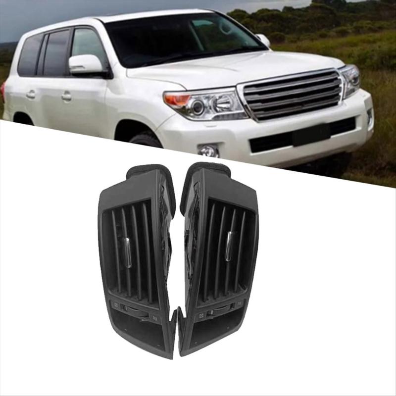 Climate Control Enhancing Cabin Air Conditioning Air Flows with Dashboard Vent Grille for LC200 55670-60190 55680-60130