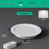 4" Downlight 12W, 5" Ceiling Light 15W, 6" Recessed Downlight 18W - 15 Cm Opening