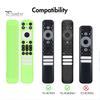 Silicone Remote Case Anti-Slip Protective Controller Sleeve 360 Degree Protection Shockproof Remote Control Case for TCL RC902V/802NU1