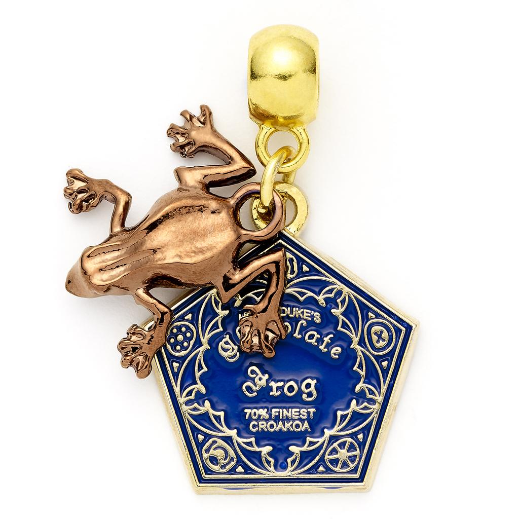 Harry Potter Chocolate Frog Slider Charm Gold