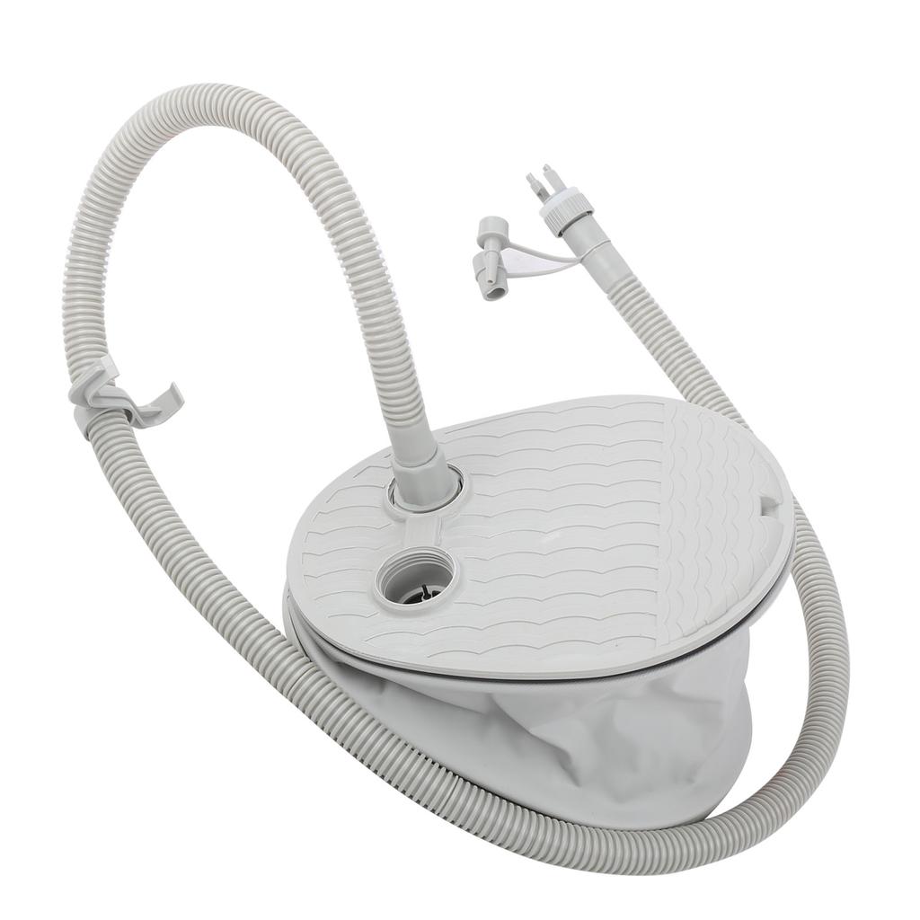 XL Foot Air Pump Portable Inflator with 3 Size Connection Nozzles for Inflatable Boats