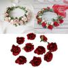 Premium Retro Artificial Roses Bulk Crafting Materials For Bridal Hair Accessories Table Centerpieces Design