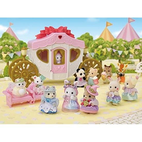 Sylvanian Families Парк развлечений Кукла Мечтательный цвет Малышка Принцесса Набор Co-74 Сертификация ST Mark 3 года и старше Игрушка Кукольный домик EPOCH
