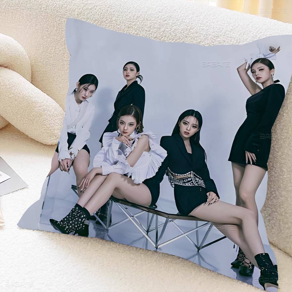 K-pop Стиль Группа Itzy Наволочка Подушка Обивка Диван Декоративная Подушка Домашний Декор Наволочка