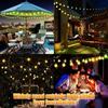 20/50/100 LED Solar Lights String Fairy Crystal Ball Lamp Waterproof Solar Patio Light 8 Mode Christmas Decor For Outdoor Garden