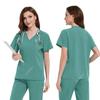 Quick-Dry Stretch Fabric Medical Uniform Women Scrub Nursing Set Doctor Nurse Outfit Pediatric Surgery Uniform Nurse Accessories