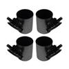 4pcs Car Door Cup Holder Organizer Auto Interior Accessories for Tesla Model 3 Y Door Mount Rack Vehicle Water Cup