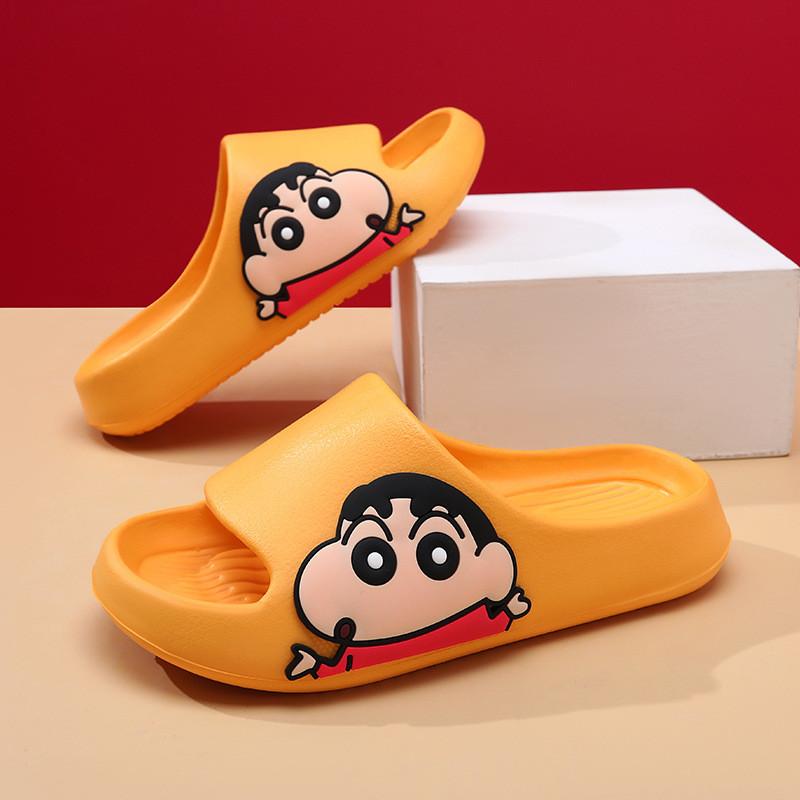 Милые и красочные детские шлепанцы Crayon Shinchan из ЭВА для летних развлечений