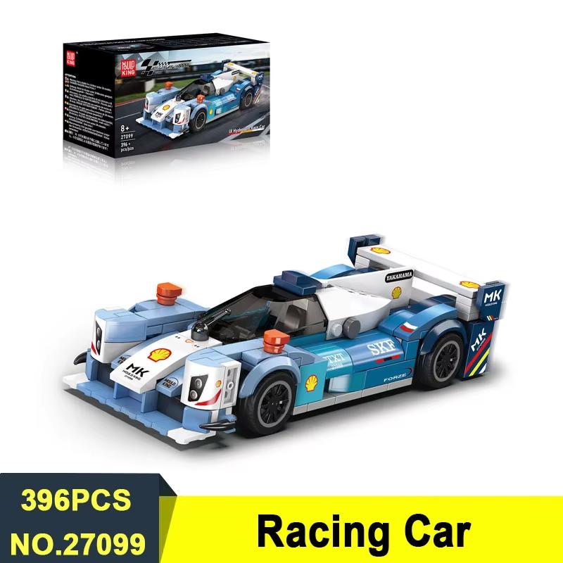 MOULD KING 27097 27098 27099 Sports Racing Car SC63 FR-499P Model Building Block with Display Box Brick Assembly Xmas Gift