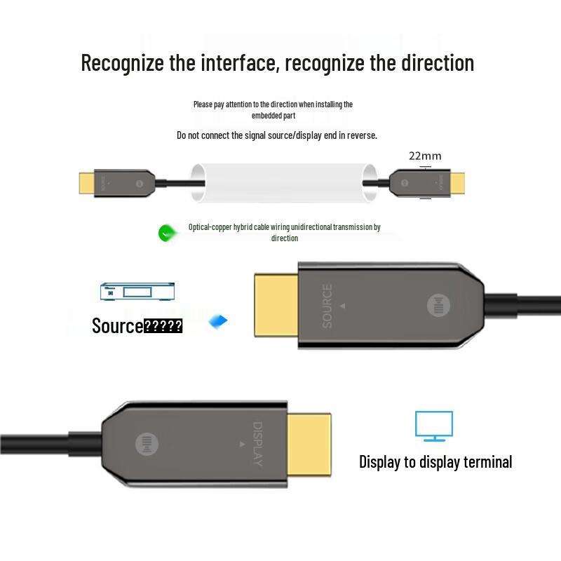 Оптический HDMI-кабель Kaiboer 2.0 4K60Hz