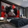 Pennywise Wall tapestry, aesthetic printed fabric blanket, suitable for bedroom, living room, and home decor.