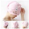 HOT Microfiber Solid Quickly Dry Hair Hat Hair Turban Women Girls Ladies Cap Bathing Drying Towel Head Wrap Hat Rabbit Bathroom