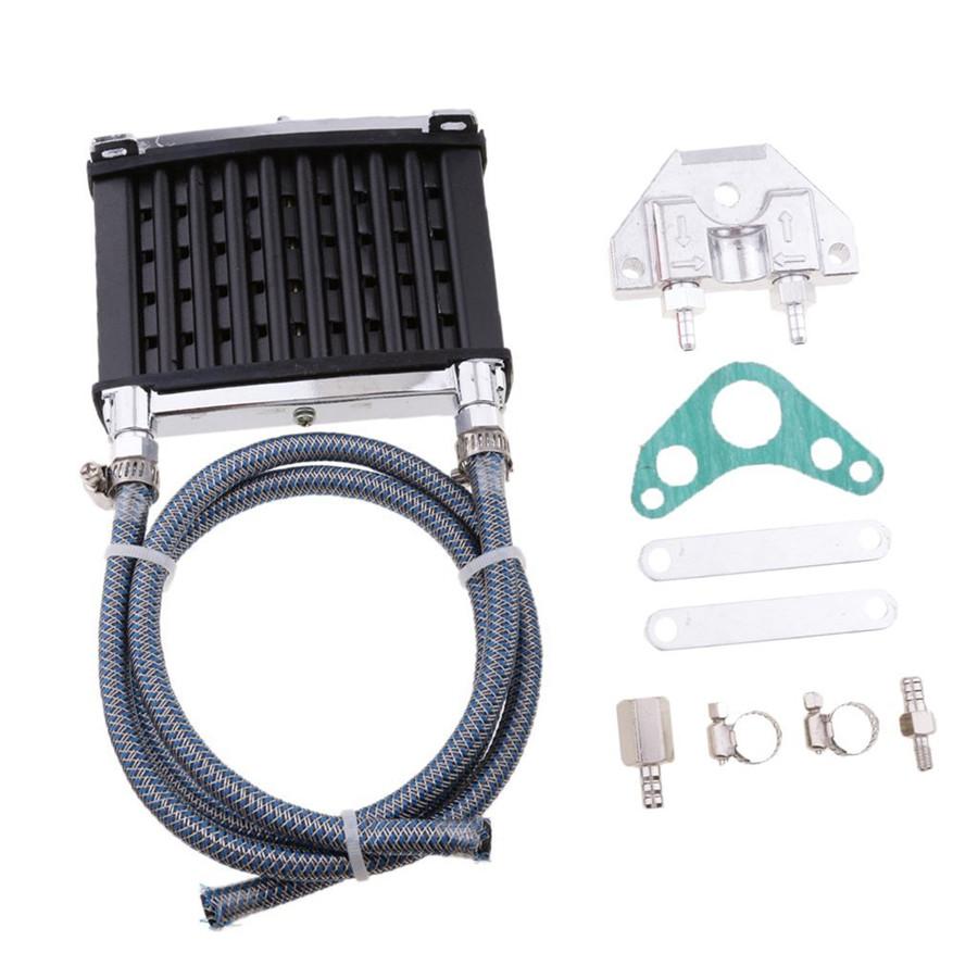 Aluminum Engine Cooler Oil Cooler Tuning For 125cc 140cc 150cc 160cc Motorcycle Bike