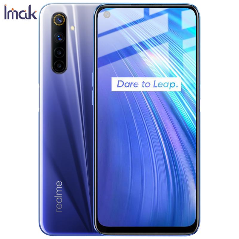 IMAK Pro+ Full Coverage Anti-explosion Tempered Glass Screen Protector Film for Realme 6/OPPO A92s