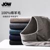 100% Sheep Wool Top: Polo Collar Wool Sweater for Men's Autumn/Winter Warm Sweater, Knitted Sweater