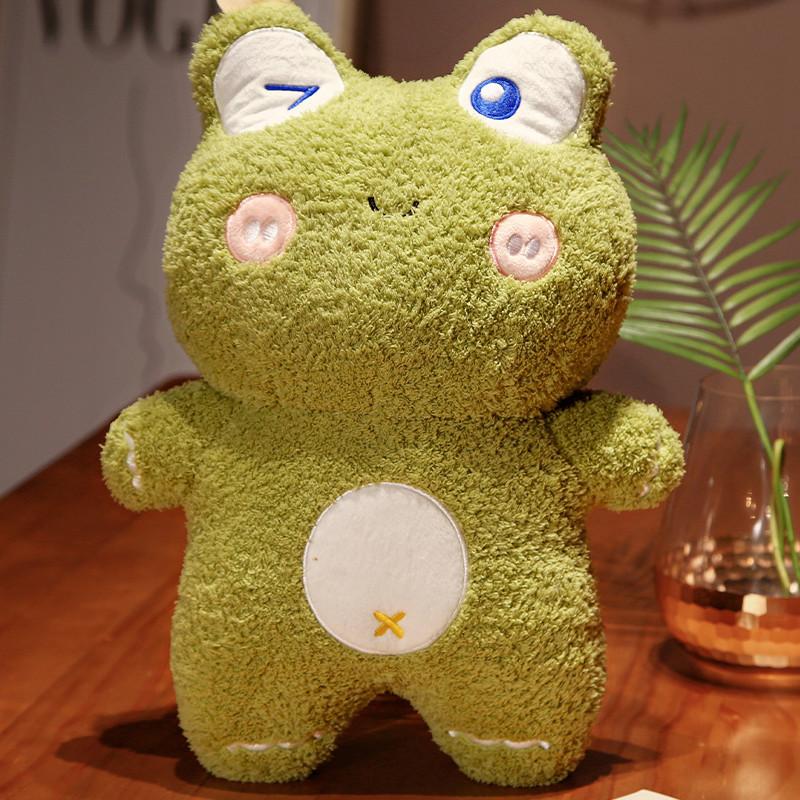 Animal Cartoon Frog Rabbit Plush Toy Cute Pig Panda Doll Children Gift Festivals