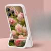 Хрустальные цветы, подходящие для 16promax iPhone Чехол iPhone 15 Невидимый кронштейн 14 Силикон 13/12/11