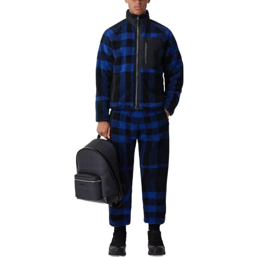 Burberry FW22 Knitted Sweatpants Men's Blue 80580731
