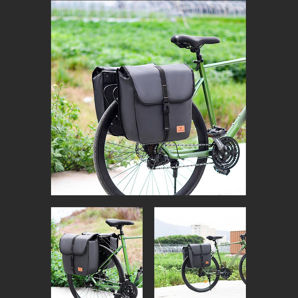 Waterproof Bike Panniers Bag Large Capacity Bicycle Rear Seat Bag for Bike Rear Rack