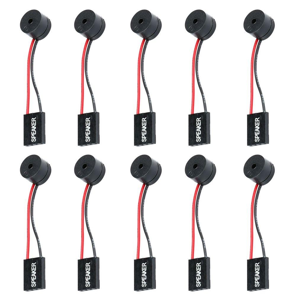 Board Speaker For PC Interanal Burglar Alarm Onboard Case Buzzer Mini Plug Speaker Board Beep Alarm