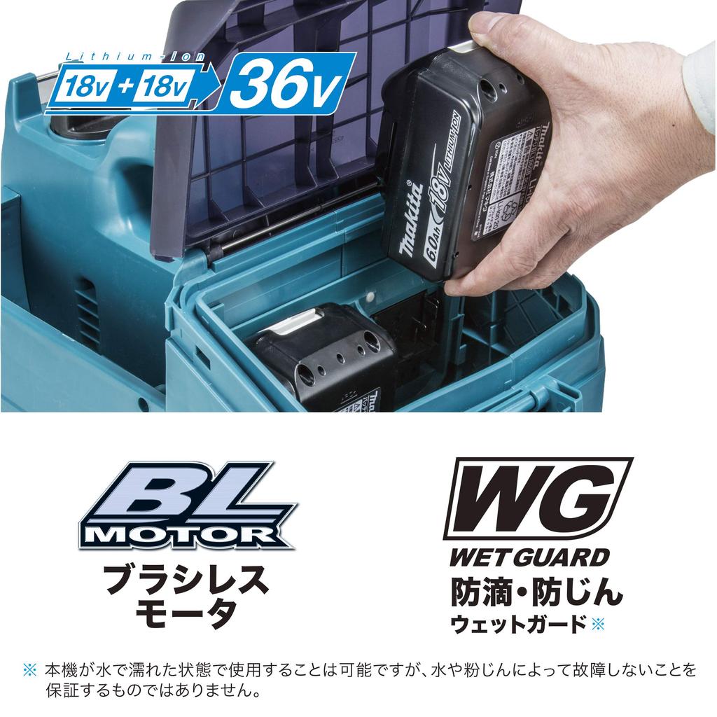 Зарядное устройство для аккумуляторной мойки высокого давления Makita Cordless MHW080DZK продается отдельно