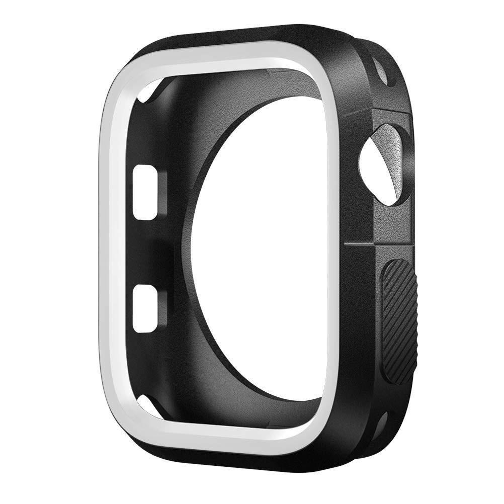 Чехол для Apple Watch 8 Ultra 7 6 SE 5 4 3 Iwatch 44 мм 40 42 38 мм Защитная пленка для экрана силиконовый защитный бампер для Iwatch 40 мм 41 45 мм 49 мм