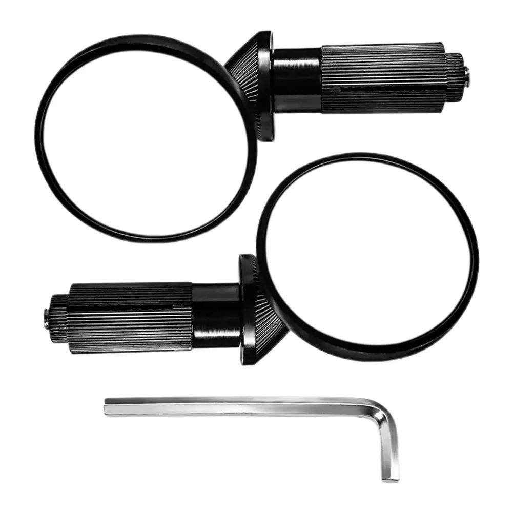 Мотоциклетное зеркало заднего вида Мотоциклетное универсальное зеркало Аксессуары Мотоциклетное круглое зеркало Маленькое рулевое зеркало для райдера L0M4