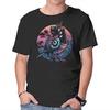 Новый дизайн Футболка с вороном из преисподней L XL 2XL Унисекс