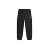 Li Ning Sports Lifestyle Series Solid Color Elastic Cuff Sports Casual Pants Men Pants Black AKLT899-2