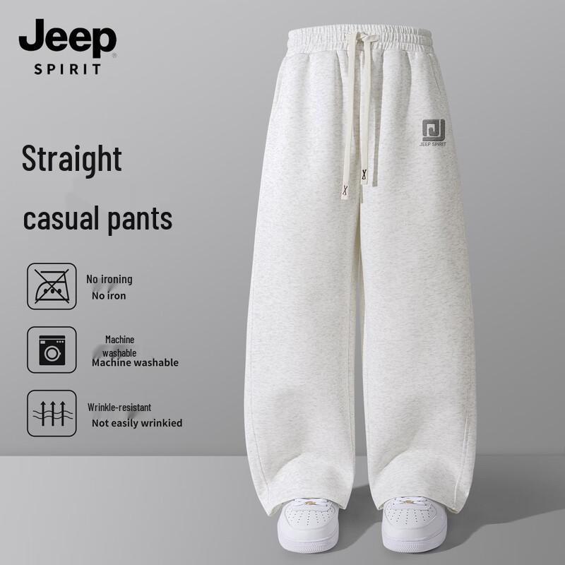 JEEP SPIRIT Мужские повседневные спортивные брюки прямого кроя Весна/Осень 2025