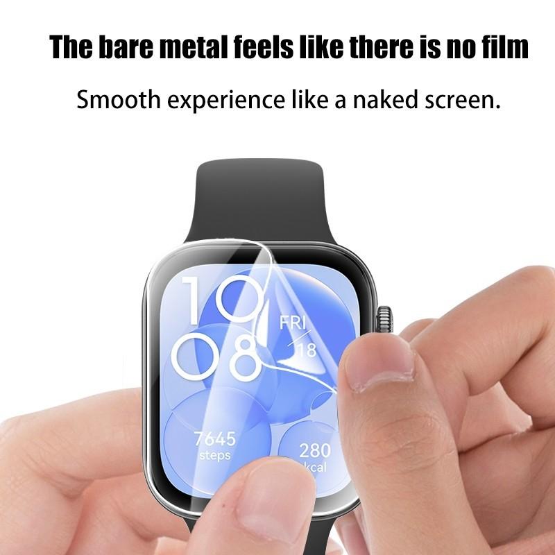 1-3Pcs Soft TPU Hydrogel Film For Huawei Watch Fit 3 Screen Protector For Huawei Watch Fit3 Full Coverage Protective Films Cover