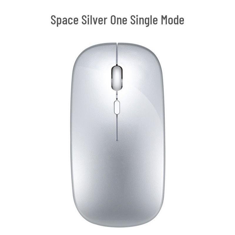 Wireless Bluetooth Mouse with Silent Click and Multi-Color LED for Office and Laptop Use