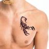 Men 3D Scorpion King Temporary Waterproof Tattoo Sticker