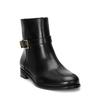 Lauren Ralph Lauren Brook Burnish Leather Bootie Walrftw0d720135001