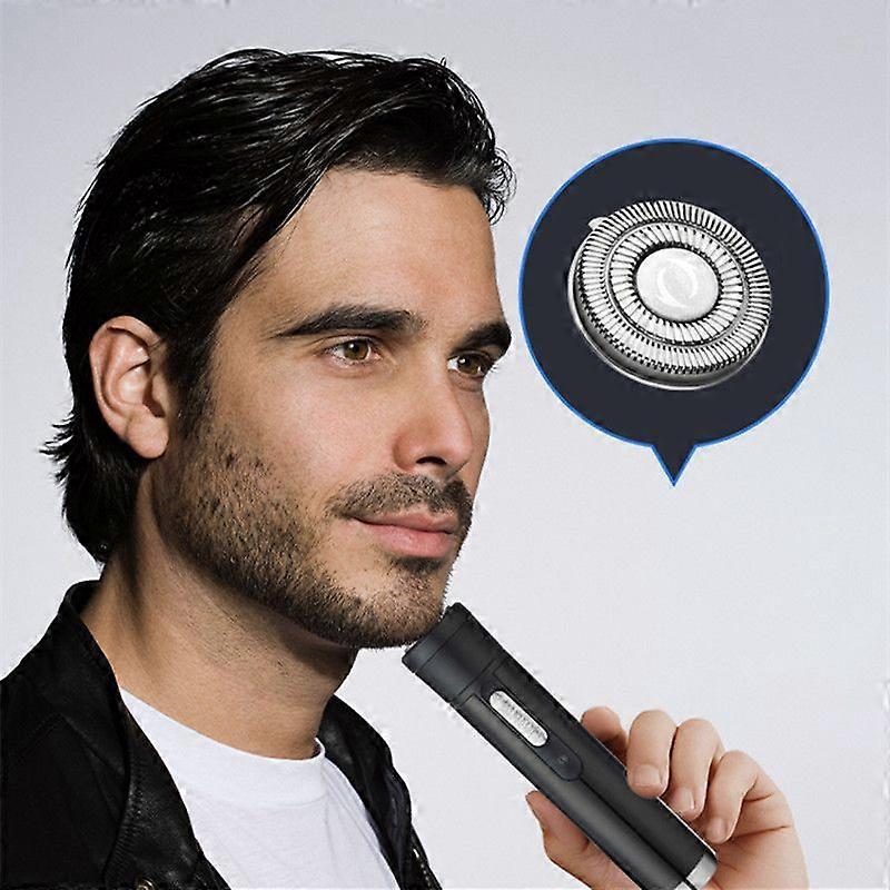 USB Rechargeable Nose and Ear Hair Trimmer (Gold)