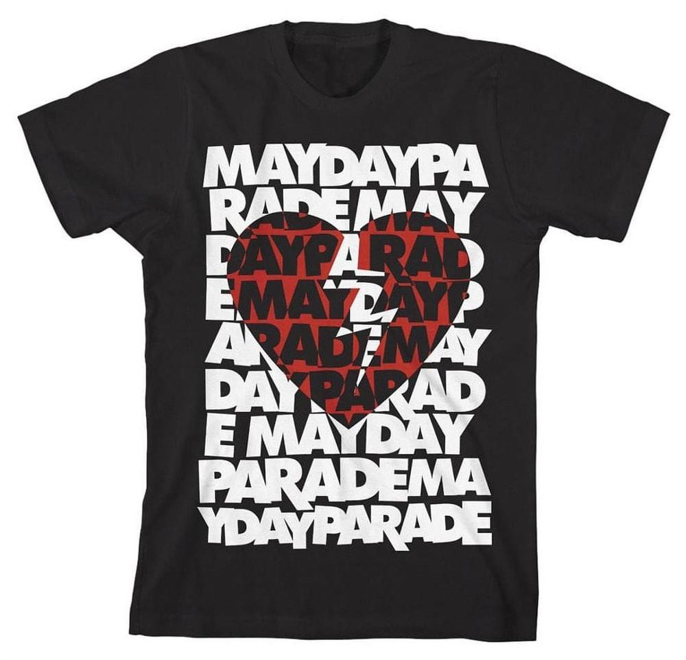 Mayday Parade Broken Heart T Shirt Black All Size S-5XL AQ33 Unisex T-Shirt