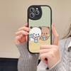 BUBU DUDU Мультяшный чехол для телефона для IPhone 16 15 14 11 12 13 Pro Max Plus Задняя крышка из кожи